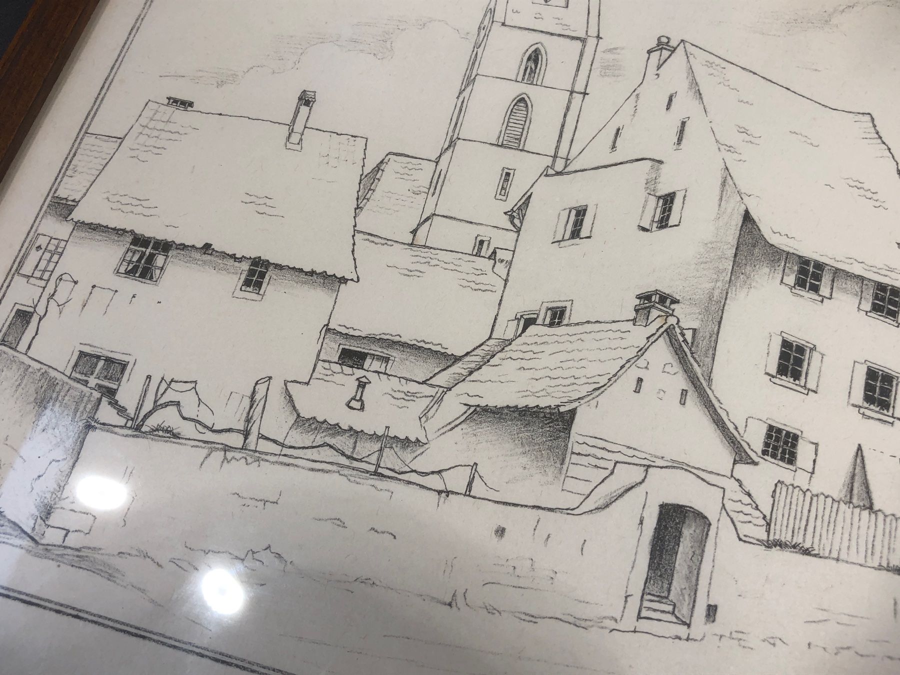 Foto & Immagini: ⭐Bild Niklaus Stoecklin Kirche & Meyerhof Riehen – Usato da Arisdorf venduto da Liquidus 1