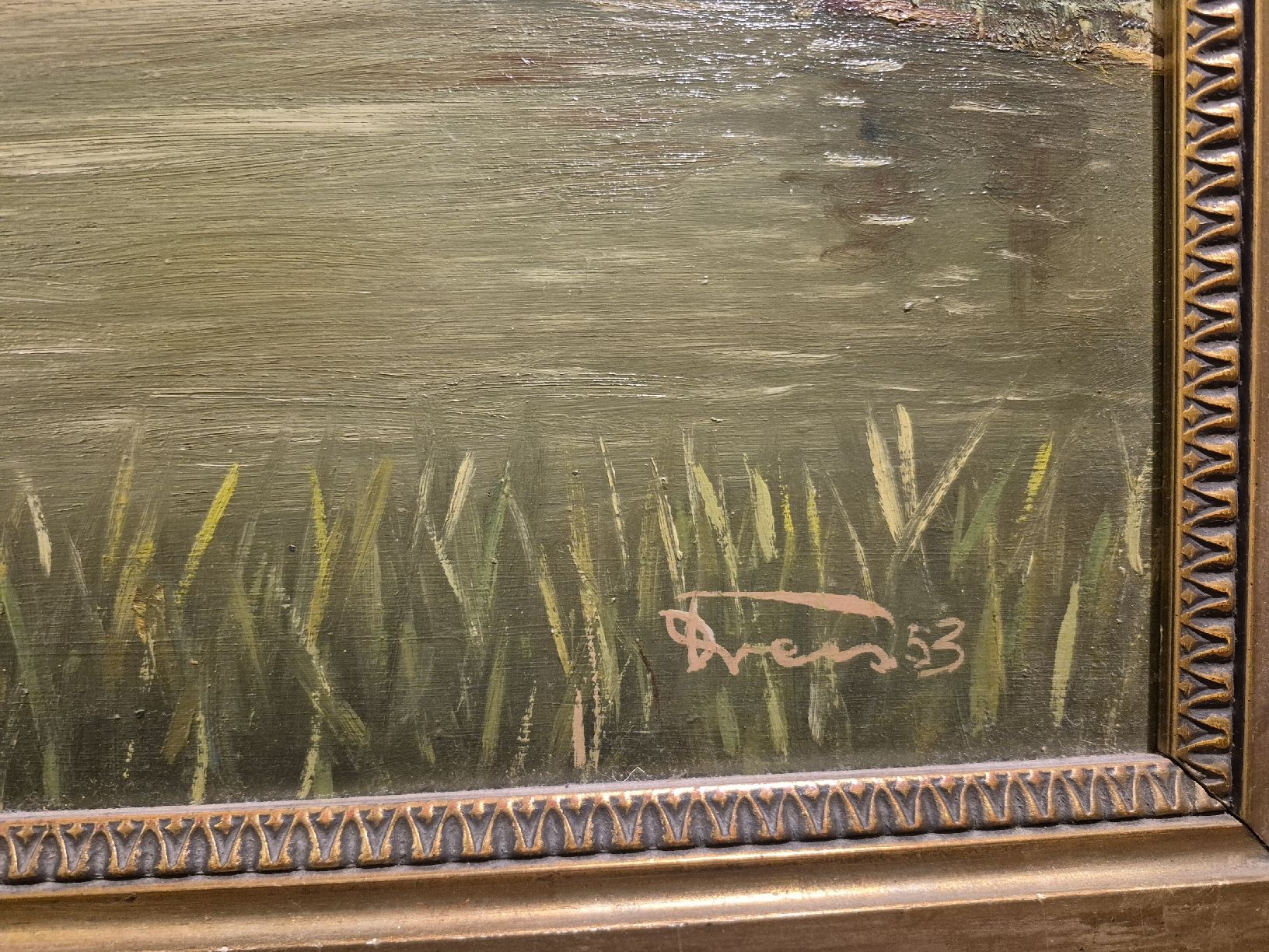 Dipinti: Ölbild Alpine Berglandschaft mit See – Usato da Schaffhausen venduto da Caroline_Stein 1