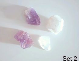 Amethyst & Bergkristall - Heilsteine Wassersteine Edelsteine
