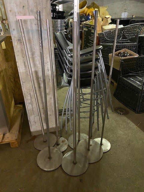 Metallstange mit Fuss 7 Stk. Kaufen auf Ricardo