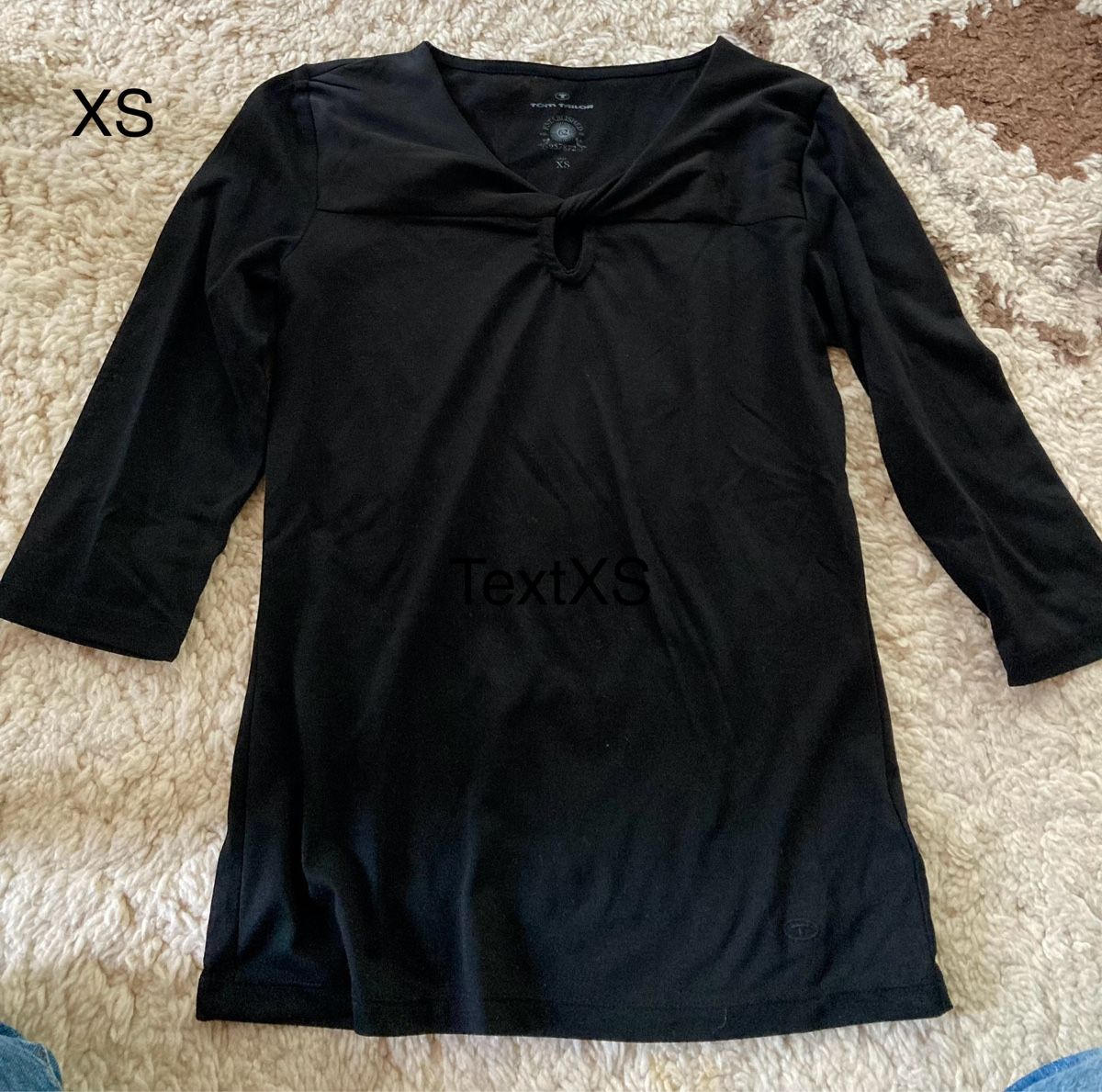 Tom Tailor T-shirt: Shirt XS schwarz Tom Tailor – Usato da Uesslingen venduto da manu-ela41 1