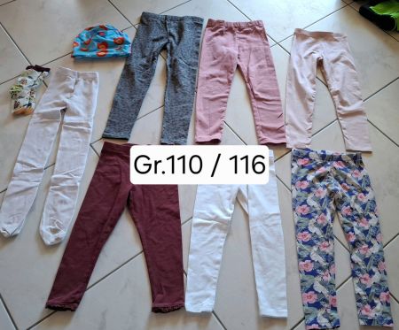 Kleiderpacket für Mädchen Gr. 110 / 116.