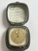 Reisewecker Kienzle Vintage Leder Etui (S37)