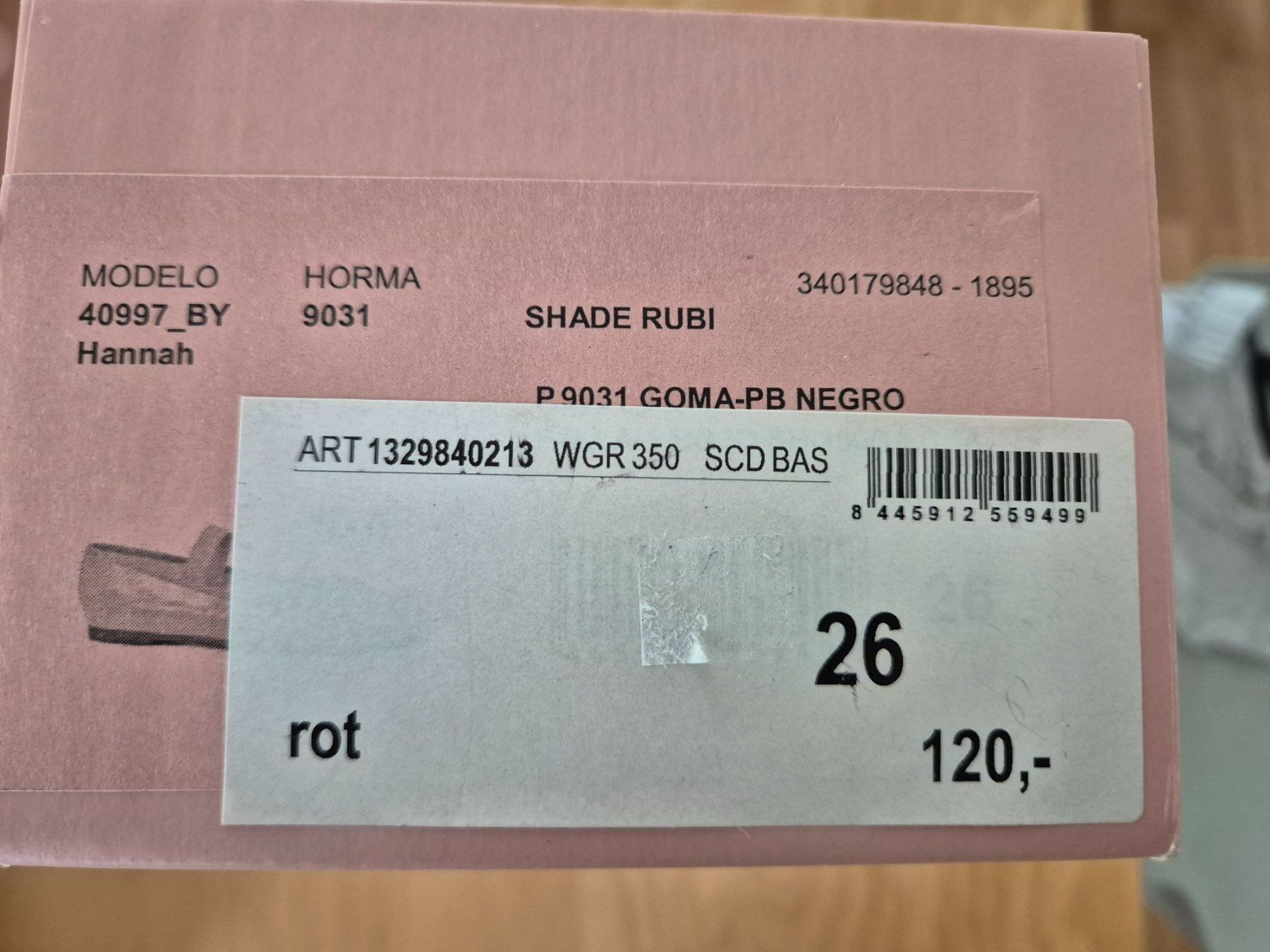 Schuhe für Mädchen: Rote Lack Ballerinas Grösse 26 NEU – Neu und originalverpackt aus Winterthur von Fizi 3