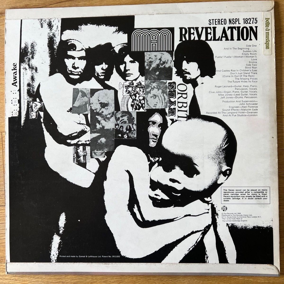 Dischi in vinile: Man - Revelation / 2. UK-Press. 1969 - TOP – Usato da Gais venduto da soundcave57 1