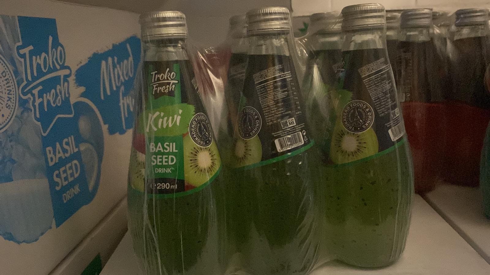 Troko Fresh Kiwi Basil Seed Drink, 24 x 290ml, Neu (Neu und ...