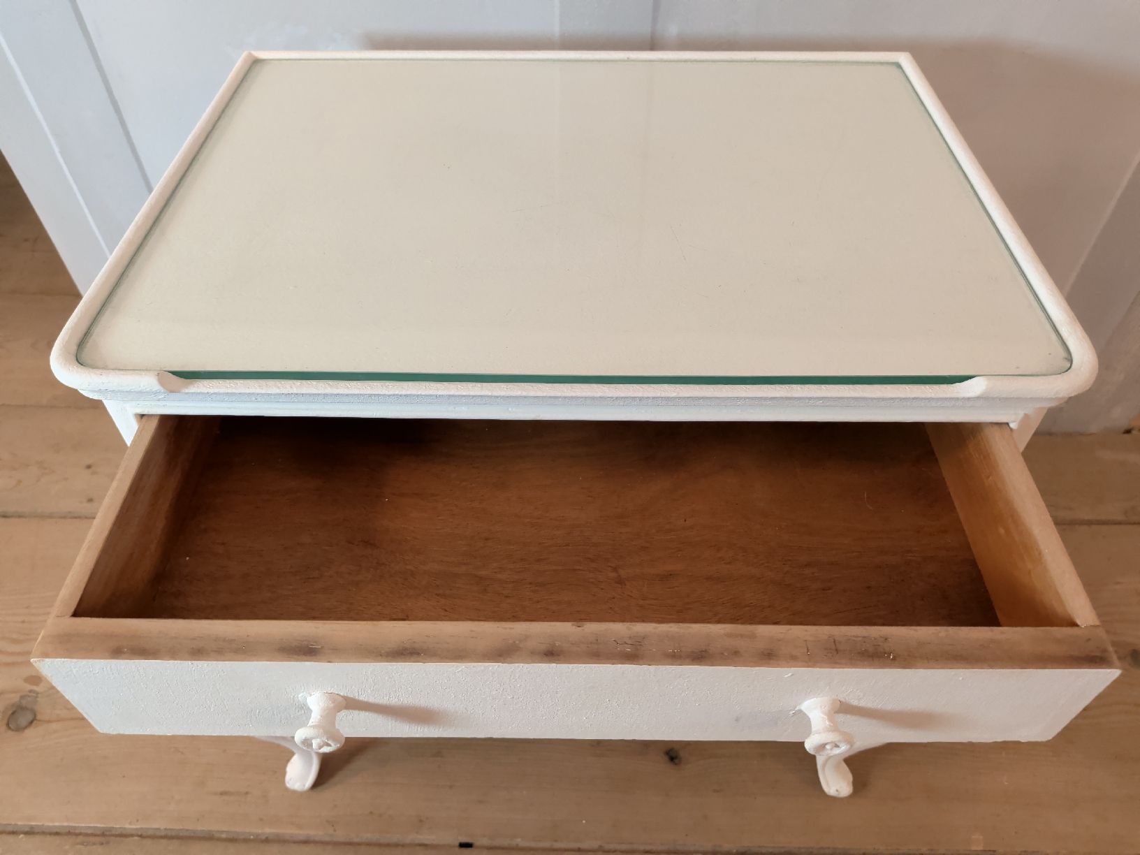 Comodini: Nachttisch/ Beistelltisch Shabby Chic Style, Weiss – Usato da Dietfurt venduto da Subforce1853 6