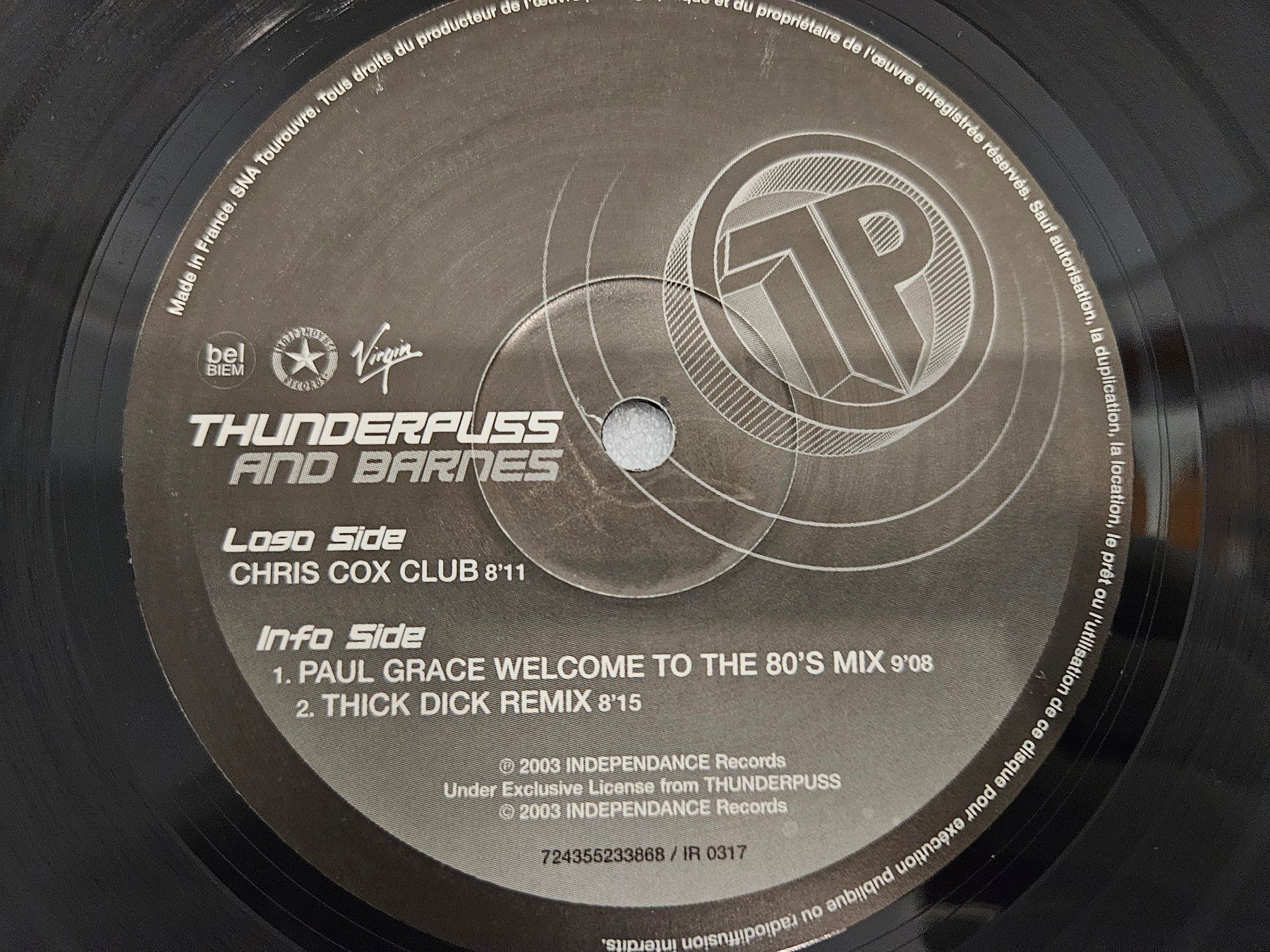 Schallplatten: Thunderpuss & Barnes – Head (Progressive House) – Gebraucht aus Uster von Vinyl-Leidenschaft 4