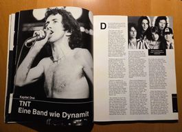 AC/DC ZEITSCHRIFT/ MAGAZIN VIP 96 SEITEN AUCH MIT BON SCOTT