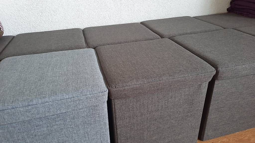 Hocker: Sitzhocker mit Stauplatz 3 Stck – Gebraucht aus Diepoldsau von inf_2dmg