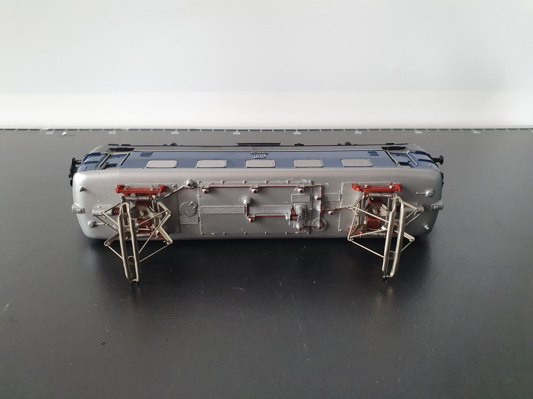 Märklin Modellini di ferrovie: MÄRKLIN: DB E-LOK BR E41 BLAU GUSSMODELL 3034 OVP – Usato da Biglen venduto da taunus82 5