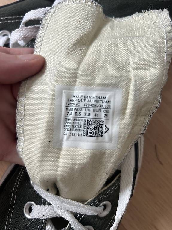 Converse Scarpe da uomo: Dunkelgrüne Converse in Grösse 41 – Usato da Herrenschwanden venduto da ale_5ggz 1