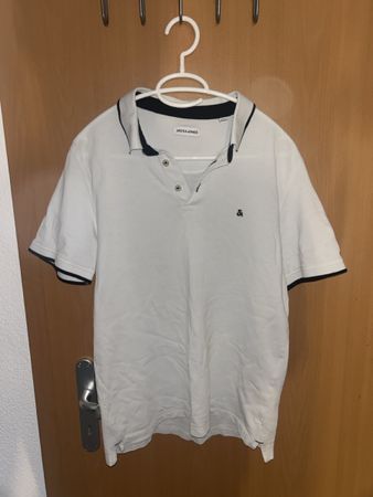 Polo Jack & Jones blanc homme taille L bon état