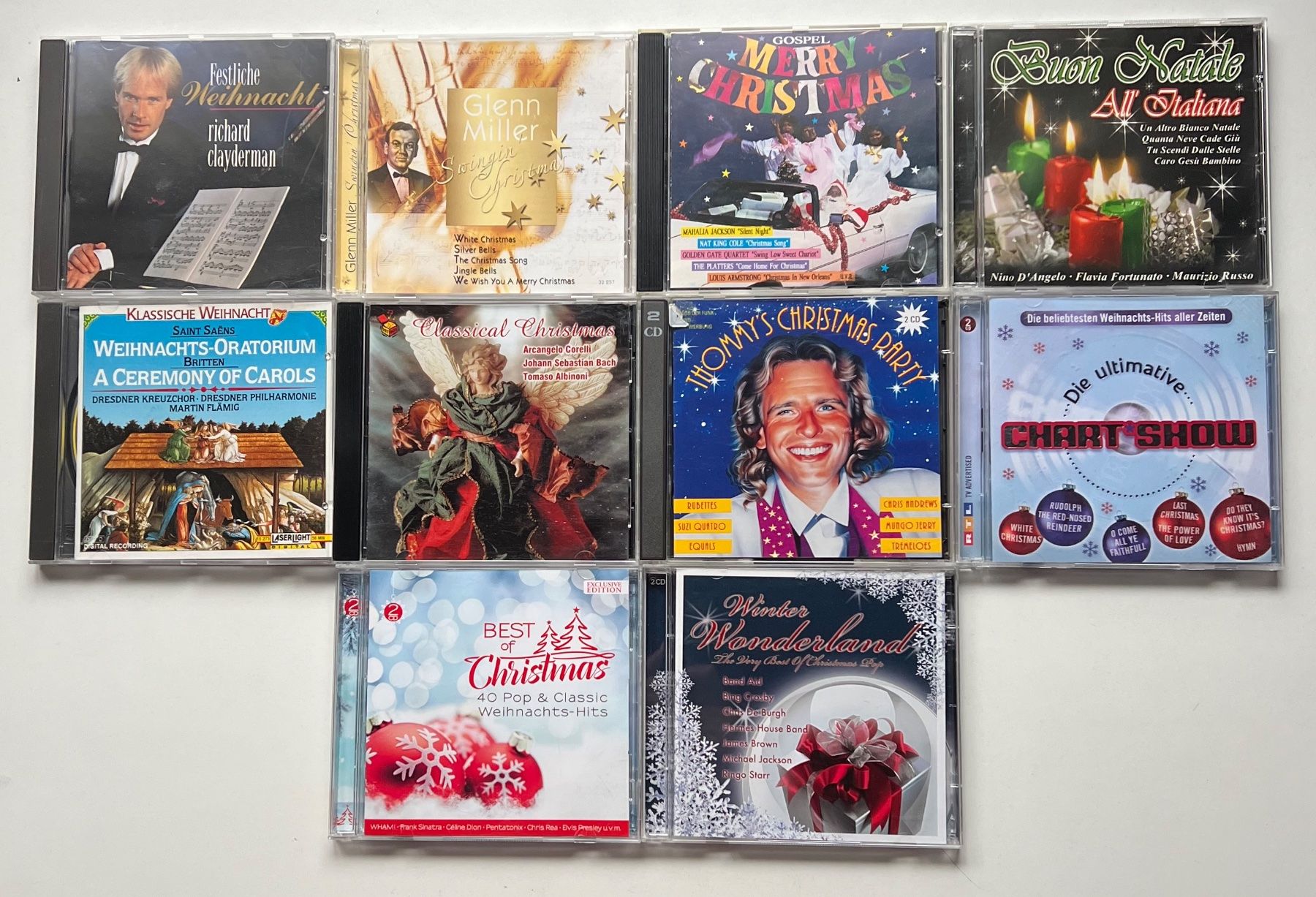 CD: 14 Stk. Weihnachts-CDs / Diverse Interpreten – Usato da Näfels venduto da rottabi