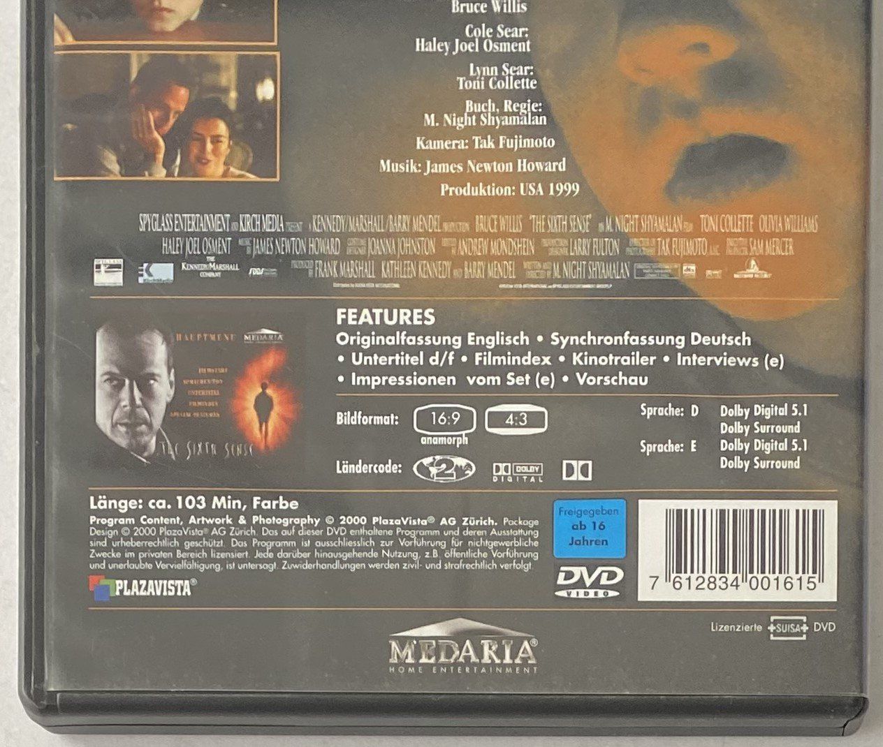 Tutti i DVDs: The Sixth Sense – Usato da Flums venduto da Asquillo 2