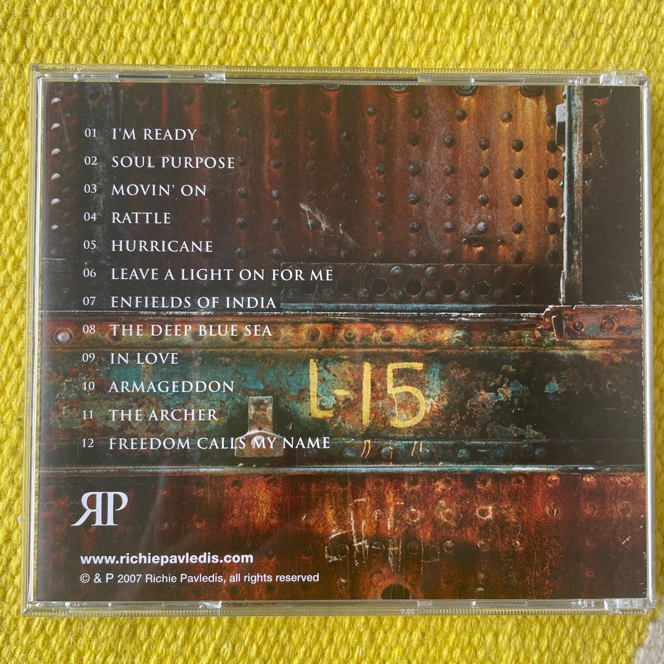 CDs: RICHIE PAVLEDIS-MOVIN ON – Gebraucht aus Rorschacherberg von CD-Roli 1