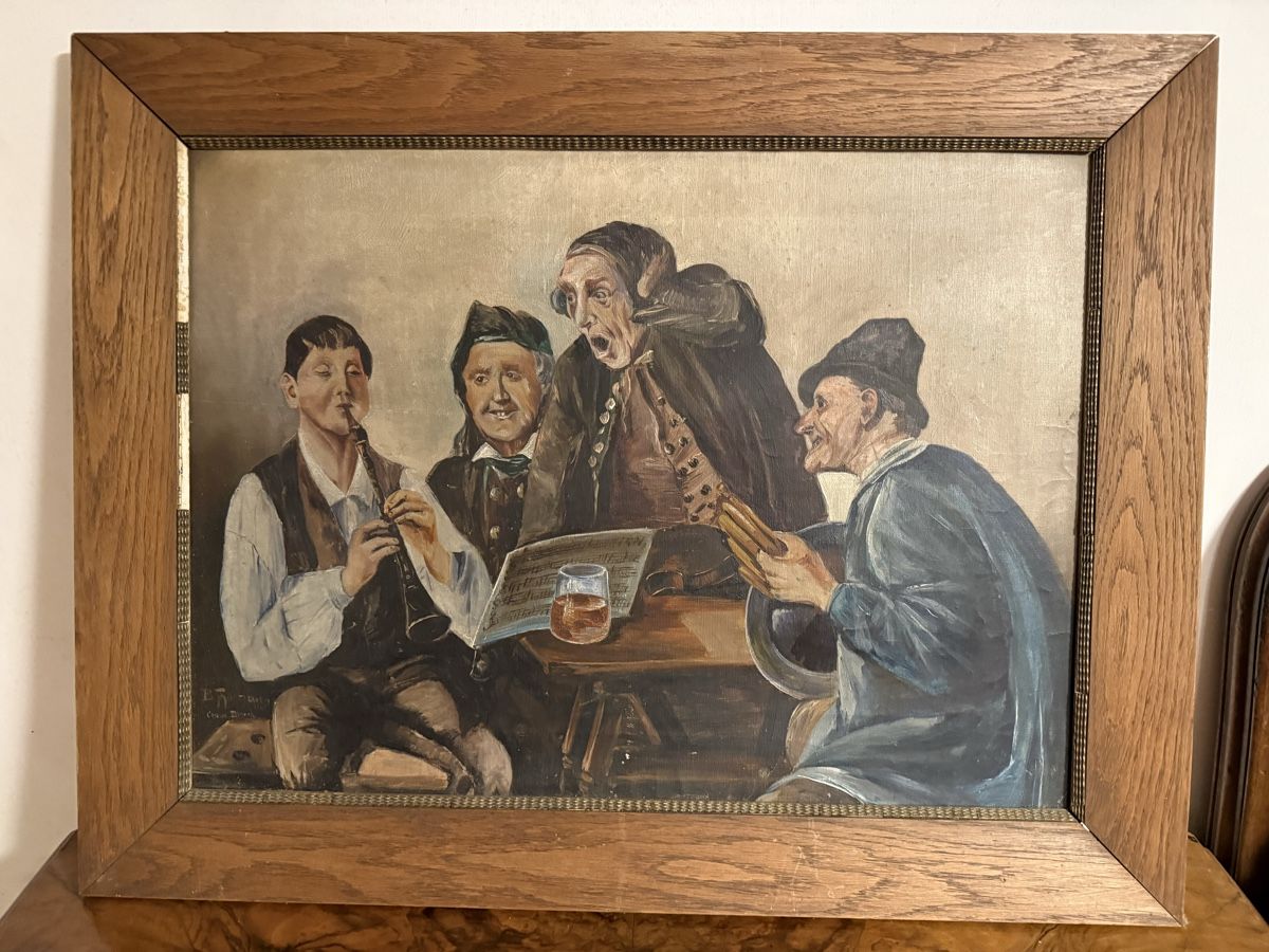 Dipinti: Ölgemälde Ölbild um 1880-1900 – Usato da Riehen venduto da MaestroImperatore