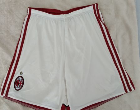 Fussball Shorts AC Milan weiss rot Trikot Hose Original