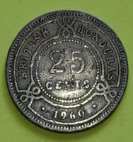 Münze BRITISH HONDURAS 1960