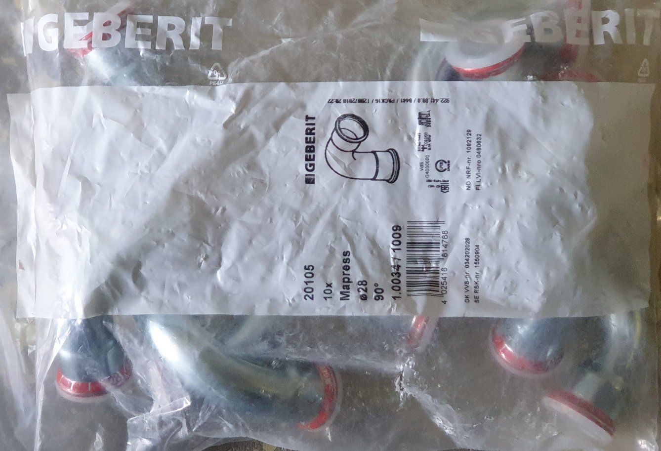 Altro in Utensili da giardino: Geberit Fitting – Nuovo e nell'imballaggio originale da Dürrenäsch venduto da Fleder