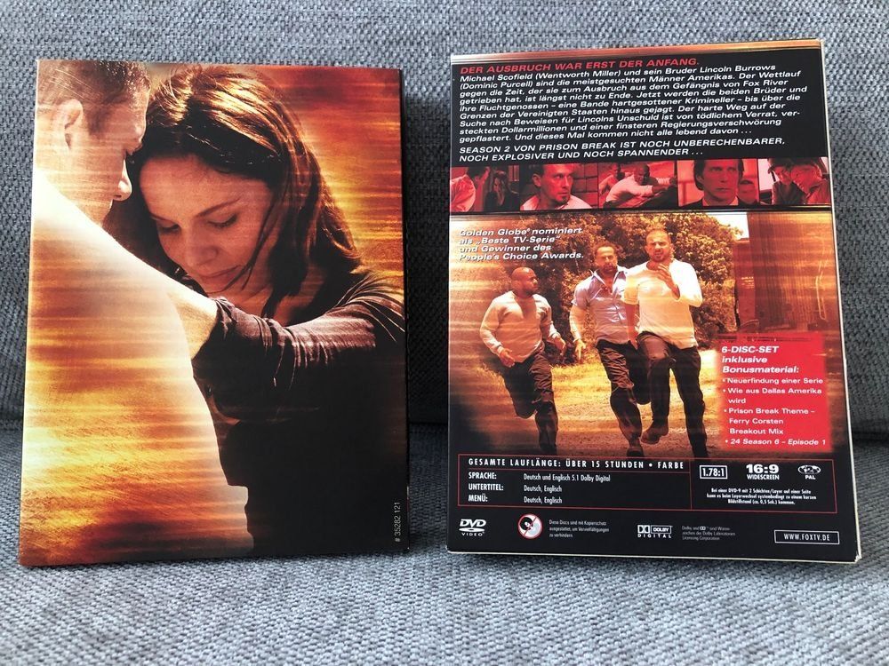 Tutti i DVDs: Prison Break - Die komplette zweite Staffel – Usato da Zollikofen venduto da jde_72zf 1