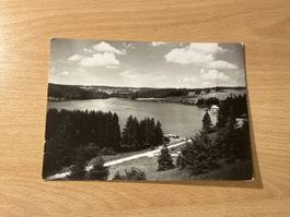 Alte Ansichtskarte Lac de Malbuisson, Jura, Schweiz 1956