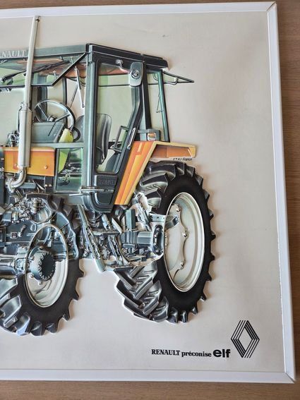Renault Trattori: Plakat Prospekt Relief Traktor Renault 68-14 RS – Usato da Schenkon venduto da Elbarto007 3