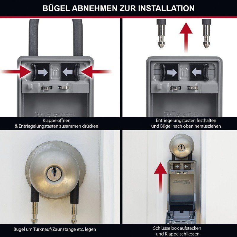 Porte-clés: Schlüsseltresor Master Lock 5480EURD – Neuf avec emballage d'origine à Düdingen par Tresortech 5