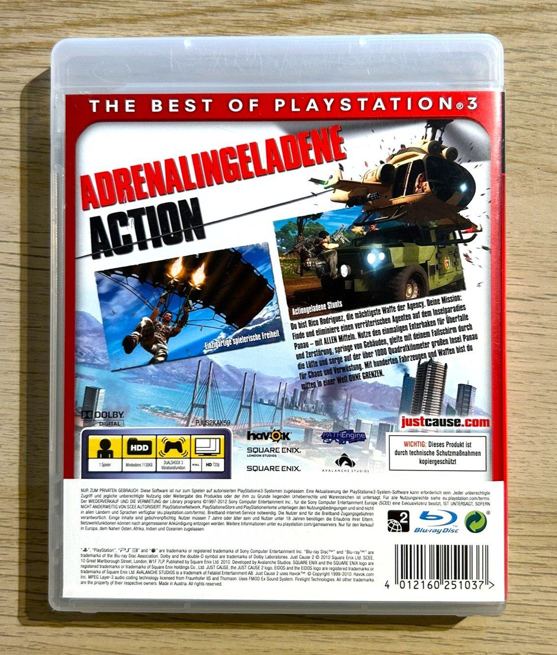 Sony Giochi: Just Cause 2 PS3 – Usato da St. Gallen venduto da Alpine.Arcade 1