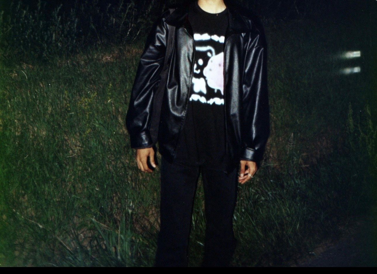 Giacche: Black faux Leather Jacket - SIZE M – Usato da Genève venduto da ravehotline 4