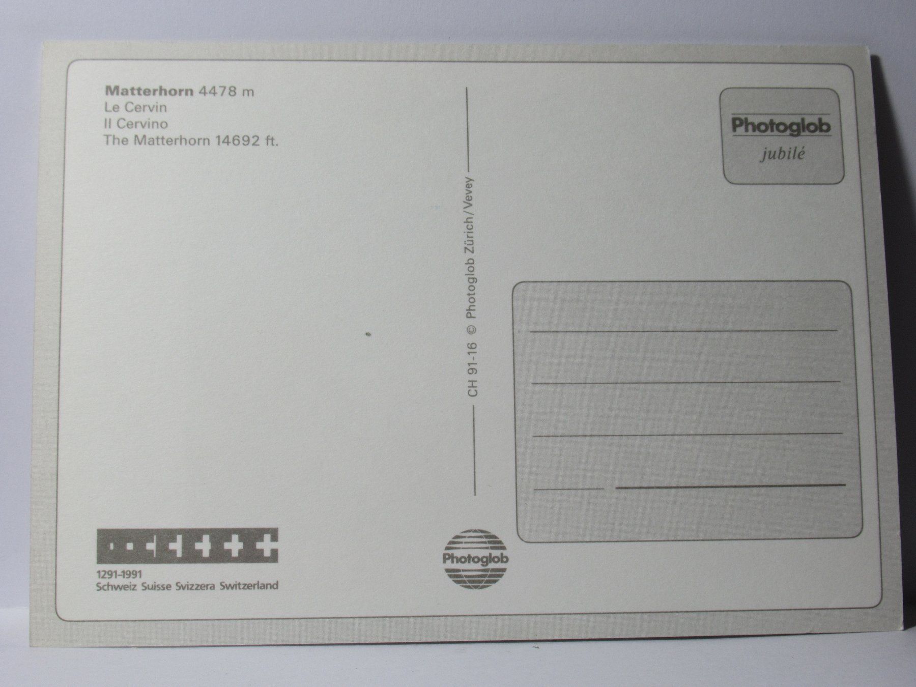 Cartoline postali: Matterhorn – Nuovo (secondo la descrizione) da Grenchen venduto da Bluemchen1900 1