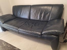 Ledersofa 3er und 2er
