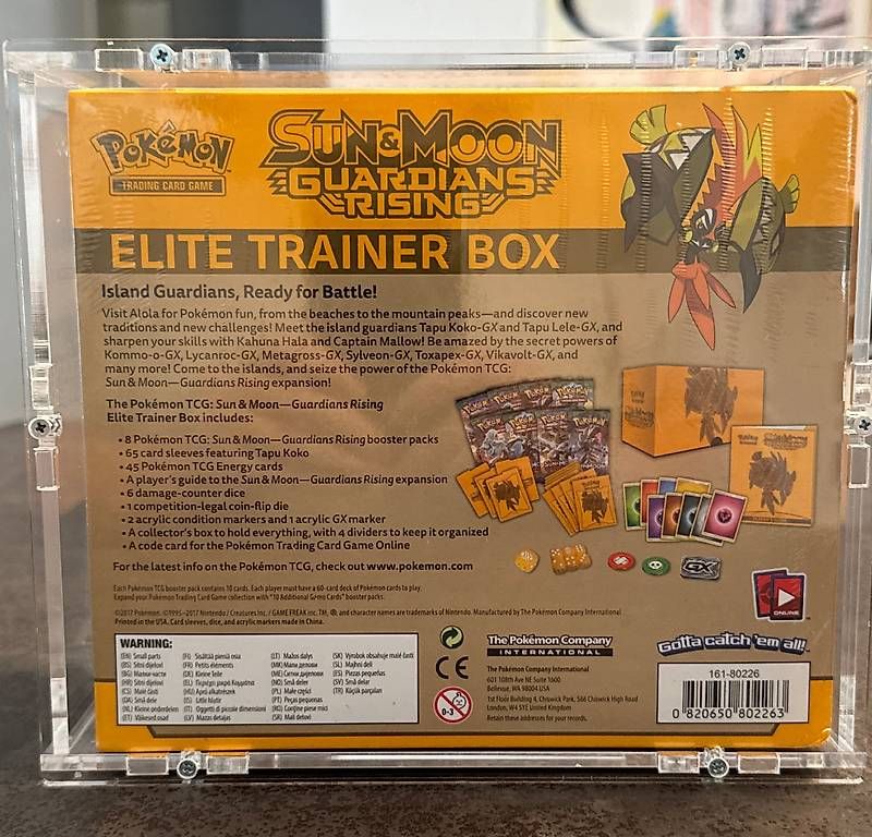 Pokémon Carte collezionabili: Guardians Rising Elite Trainer Box – Nuovo e nell'imballaggio originale da Penthaz venduto da Loupuce 2