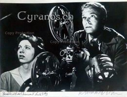 Anna Massey (37-11) & Karlheinz Böhm (28-14) - Autogramm
