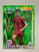 2024-25 Topps Chrome 61 Aleksandar Pavlovic Green Lava /125