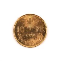 Goldvreneli 10Fr 1922