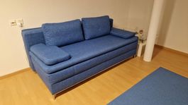 Gemütliches blaues Sofa, Top Zustand, wenig gebraucht!