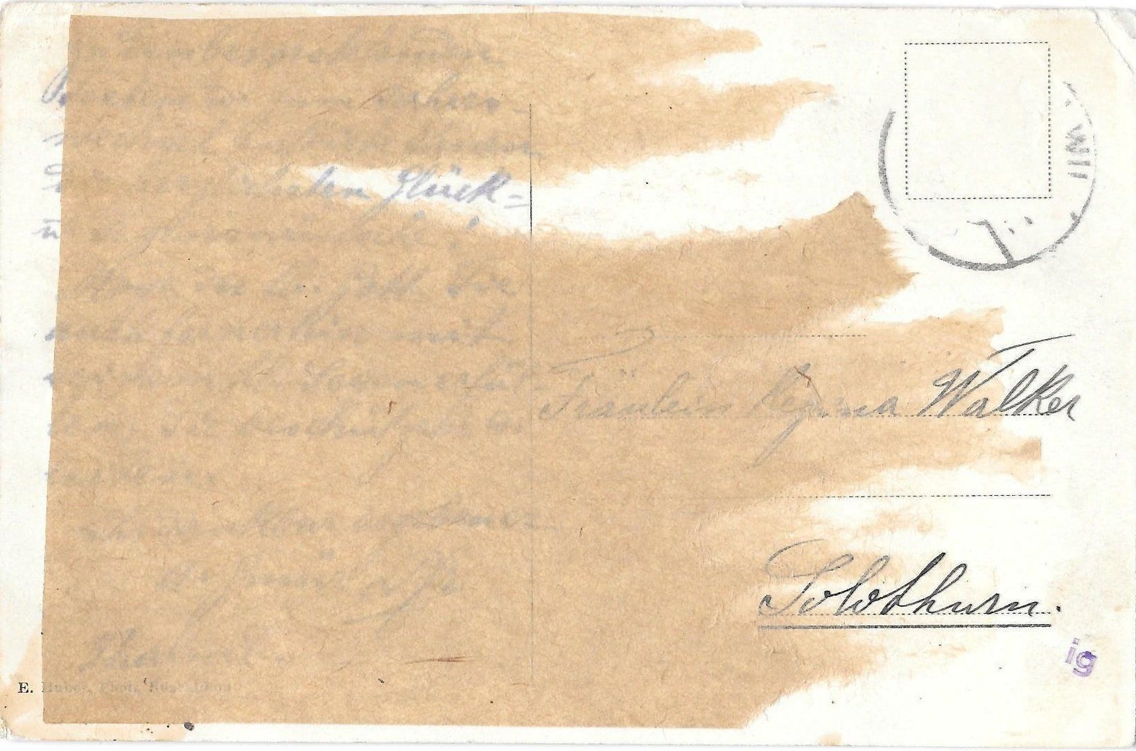 Cartoline postali: Thalwil Missionsstation Kirche Pfarrhaus – Usato da Olten venduto da clotaldi 1