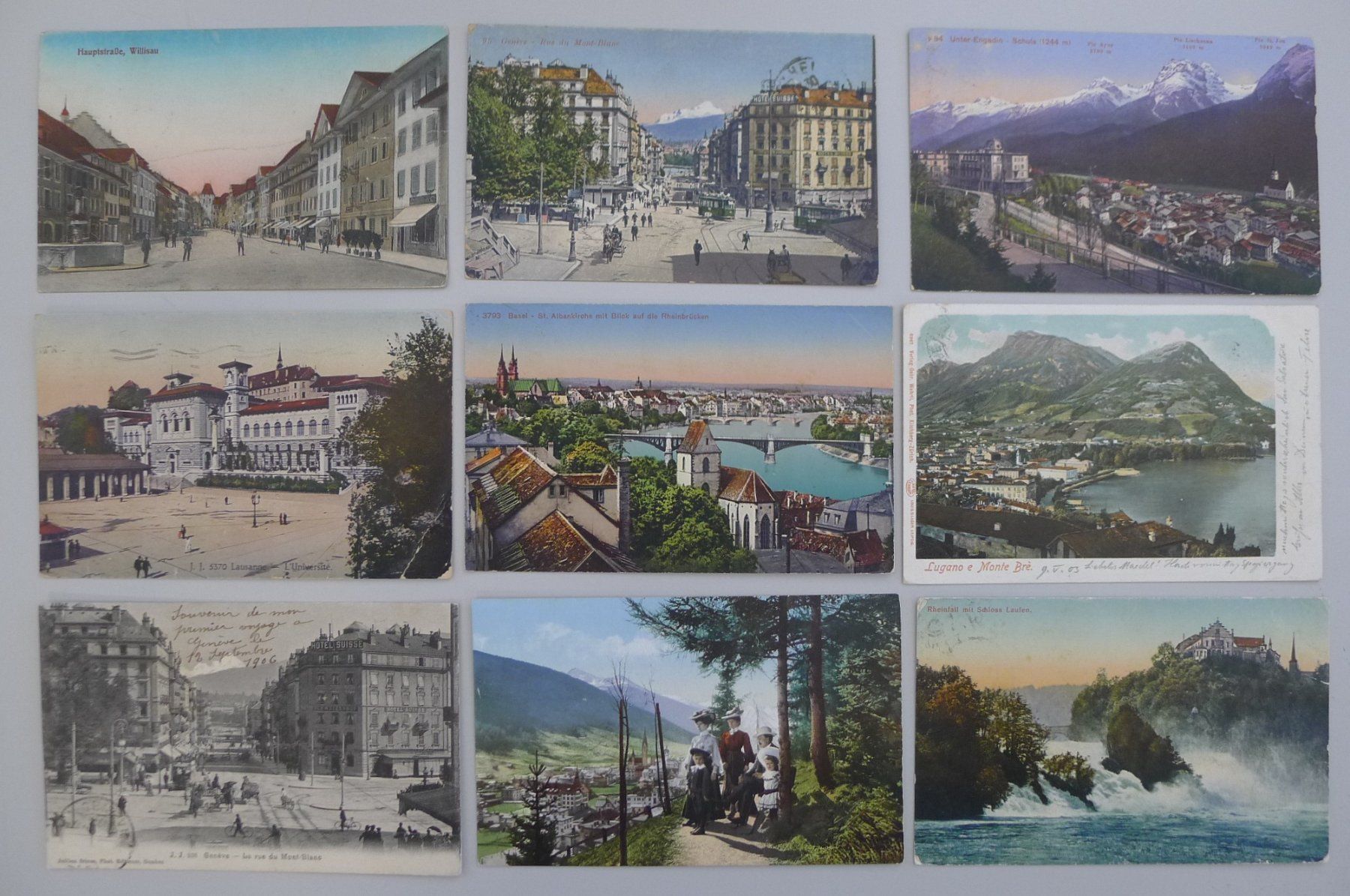 Cartes postales: 1900-1970, Schöne Sammlung mit 500 Ansichtskarten + Lithos – D'occasion à Sursee par Luzernerraute 4