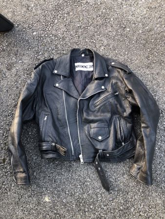 Veste en cuir noir Cuirropolis Taille S - Parfait état!