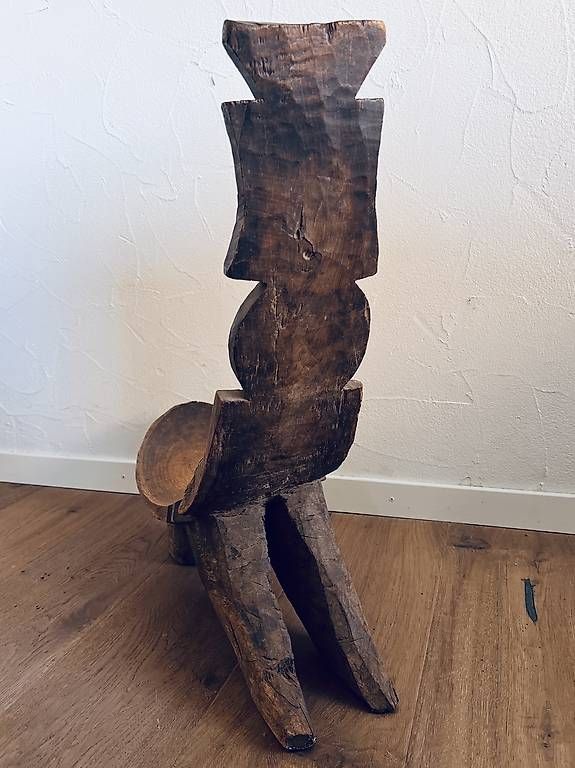Sgabelli: Afrikanischer Holzhocker – Usato da Regensdorf venduto da SissiS33 3