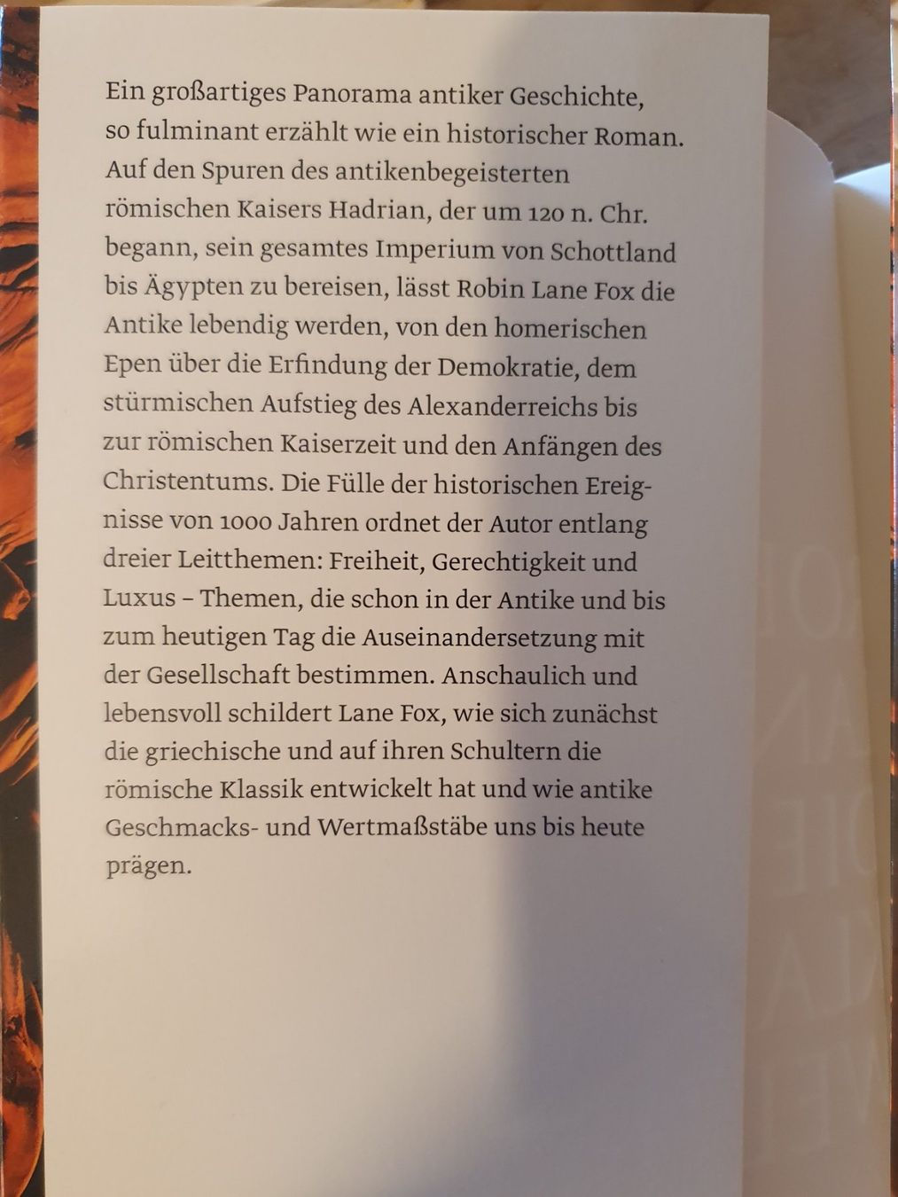 Bücher: Die klassische Welt Robin Lane Fox Klett Cotta – Gebraucht aus Zürich von loosebone 1