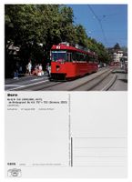 Bern Brunnadernstrasse Burgernziel Tram Be 8/8 722 Bernmobil