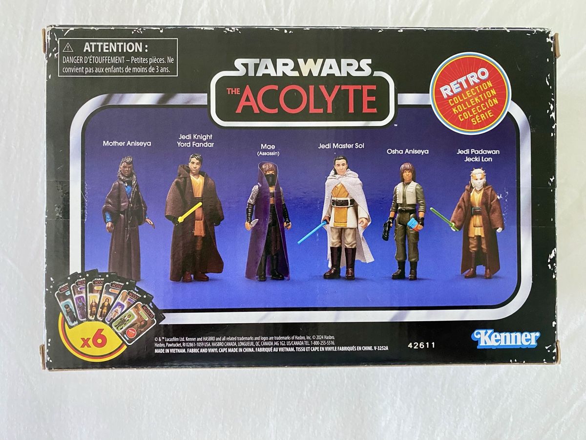 Star Wars Statuette: Star Wars The Acolyte Retro Collection 6er Pack – Nuovo e nell'imballaggio originale da Oberembrach venduto da theZaz 1