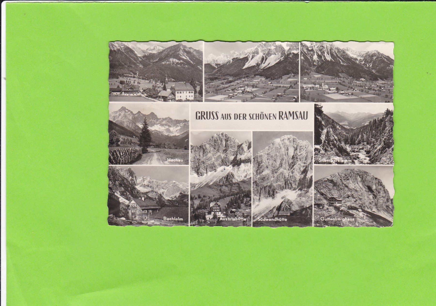 Cartes postales: Gruss aus der schönen RAMSAU – D'occasion à St. Peterzell par neckertal