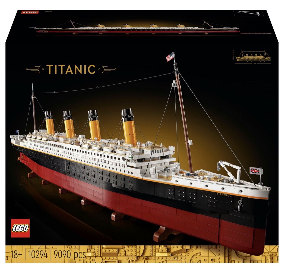 Lego Kit di costruzioni: LEGO Titanic 10294 – Nuovo e nell'imballaggio originale da St.Gallen venduto da X5m3z3