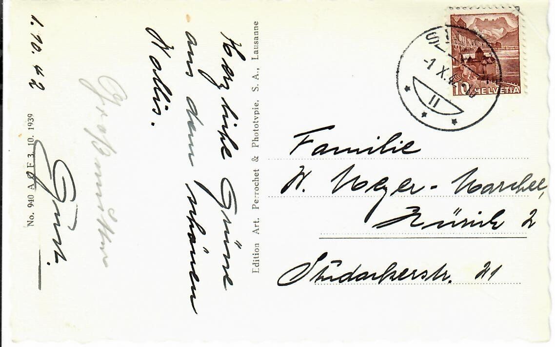 Cartes postales: Sierre  1942 – D'occasion à Hochdorf par Ziegel-16 1