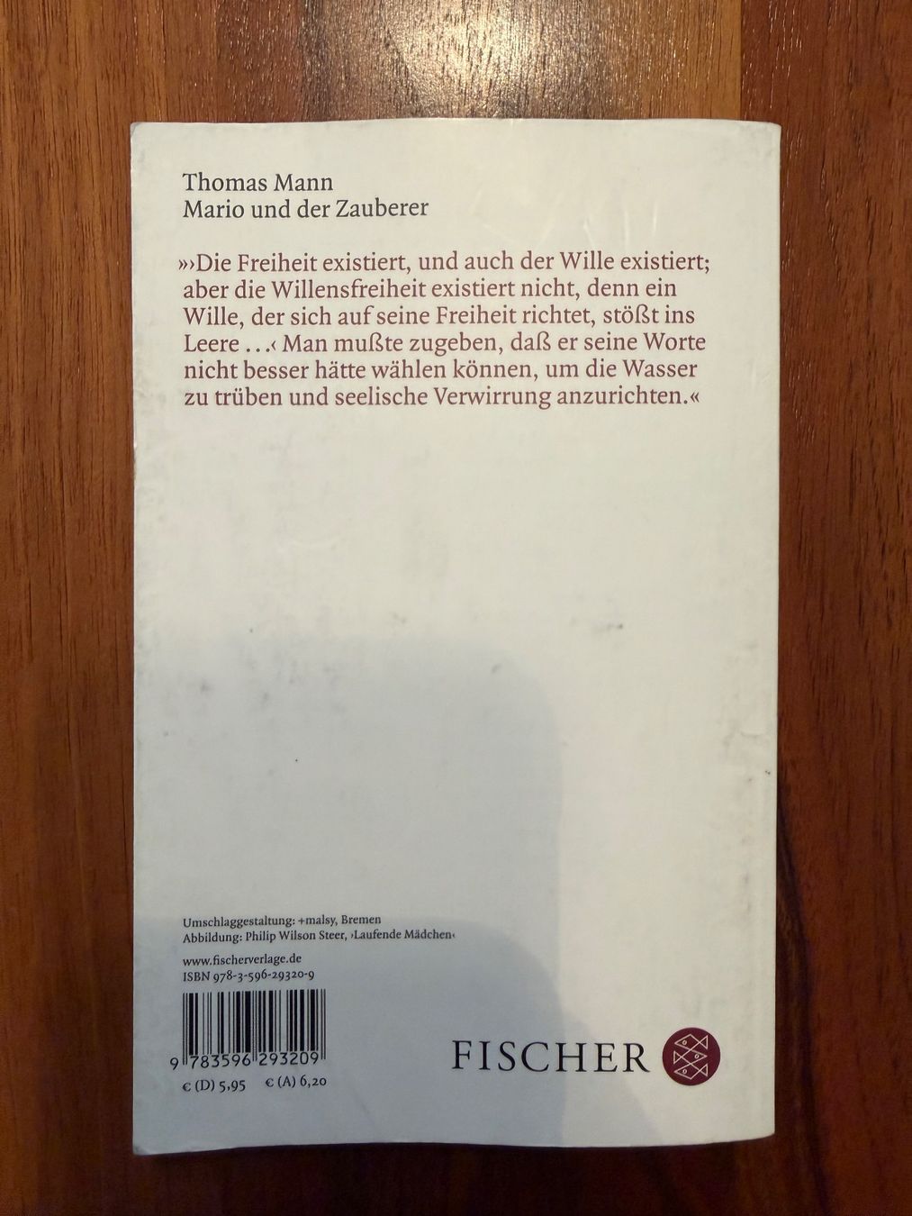 Libri: Thomas Mann - Mario und der Zauberer – Usato da St. Margrethen SG venduto da NicolaiBrei 2