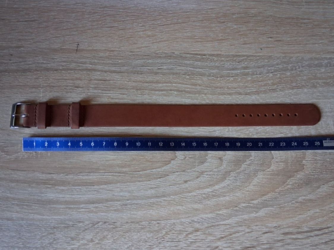 Bracciali & Braccialetti: 20mm Bracelet de montre en cuir – Nuovo (secondo la descrizione) da Biel/Bienne venduto da mod_c76f
