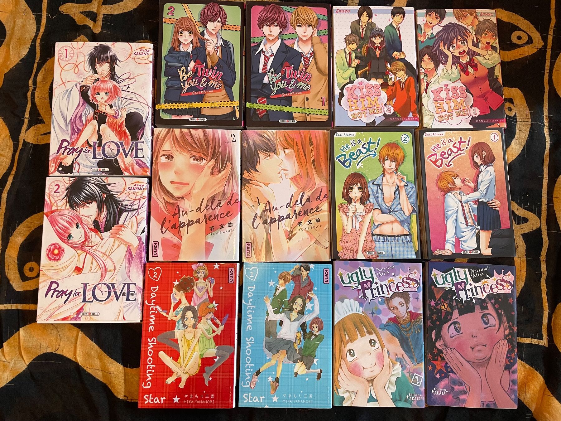 BD: Lot 14 Mangas, 7 Séries Shôjo – Neuf (Voir description) à Viganello par Serasia